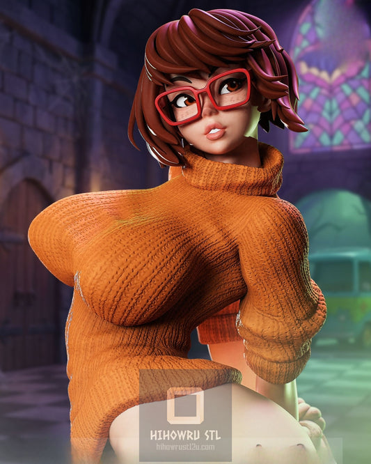 4578 Velma NSFW - Scooby Doo's - STL 3D Print Files