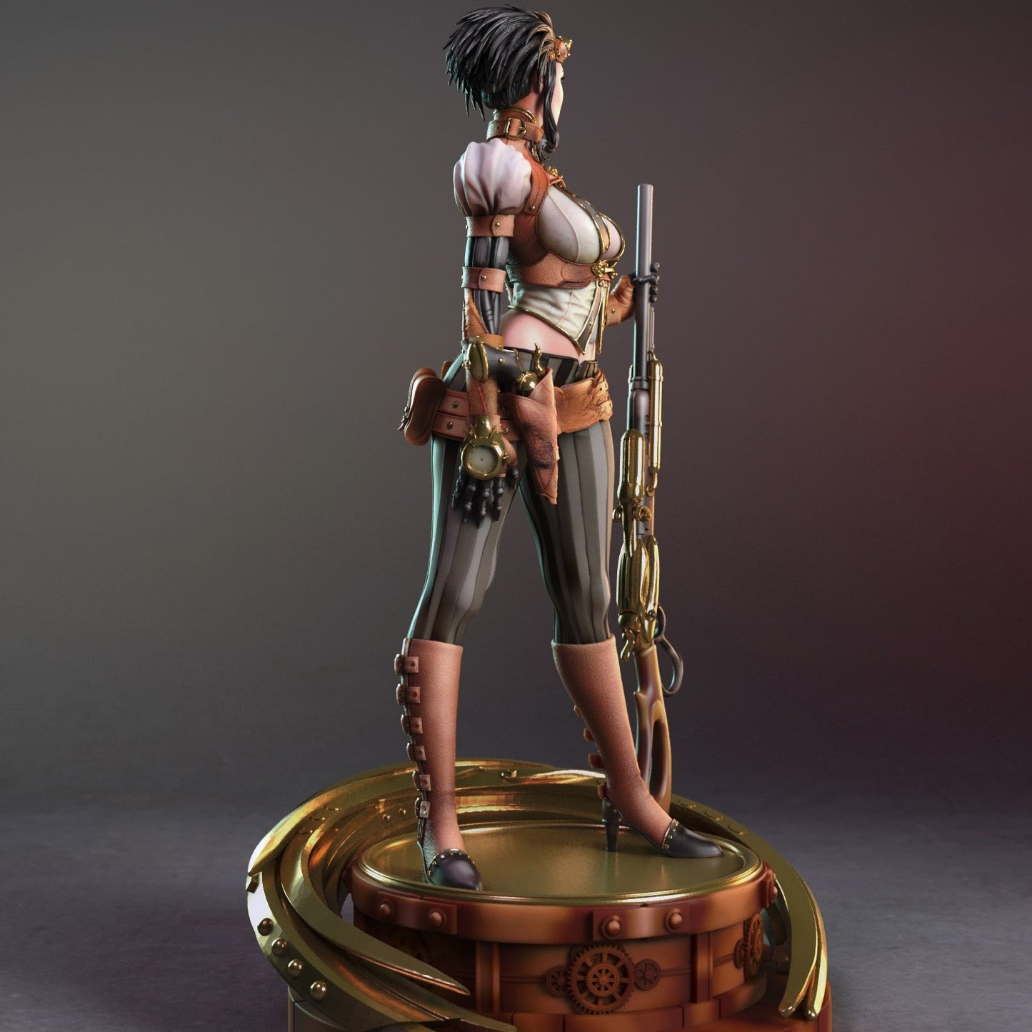 2911 Lady Mechanika NSFW - STL 3D Print Files