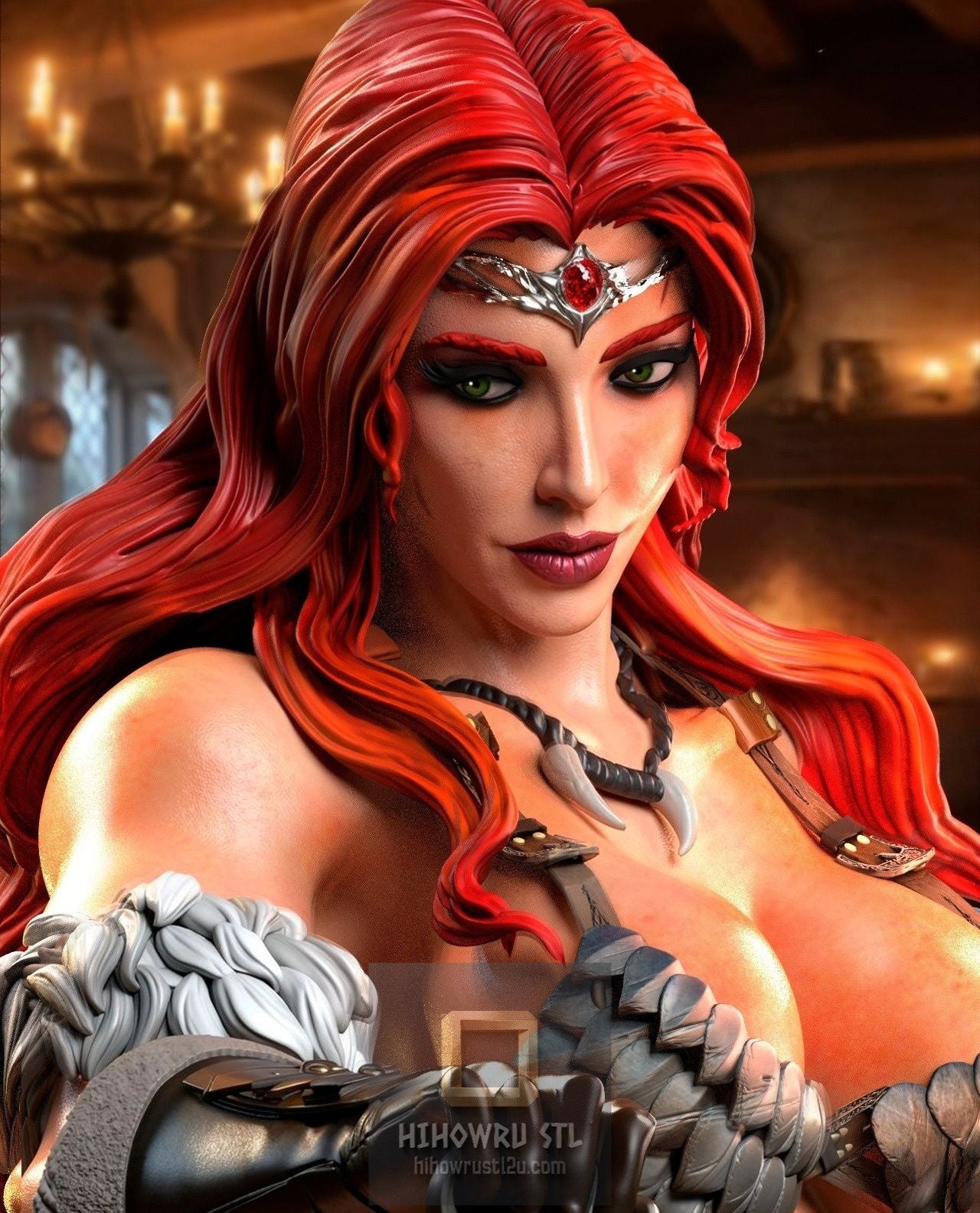 5172 Red Sonja - Marvel Comics - STL 3D Print Files