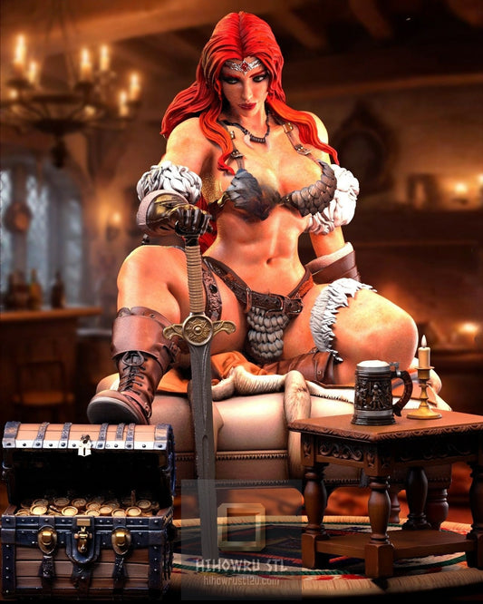 5172 Red Sonja - Marvel Comics - STL 3D Print Files