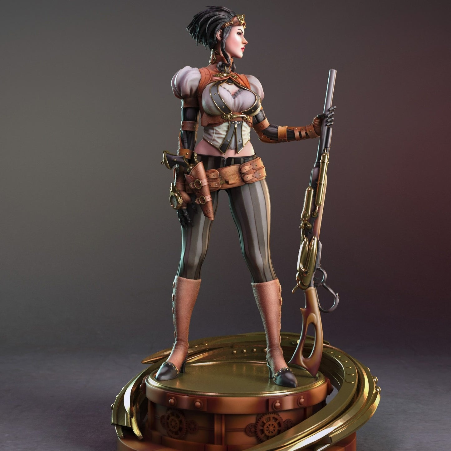 2911 Lady Mechanika NSFW - STL 3D Print Files