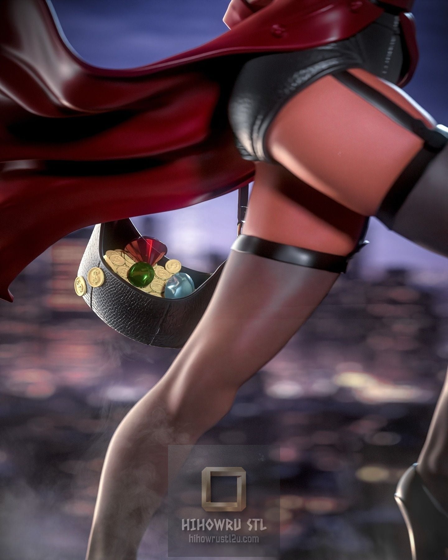 5193 Carmen Sandiego NSFW - STL 3D Print Files