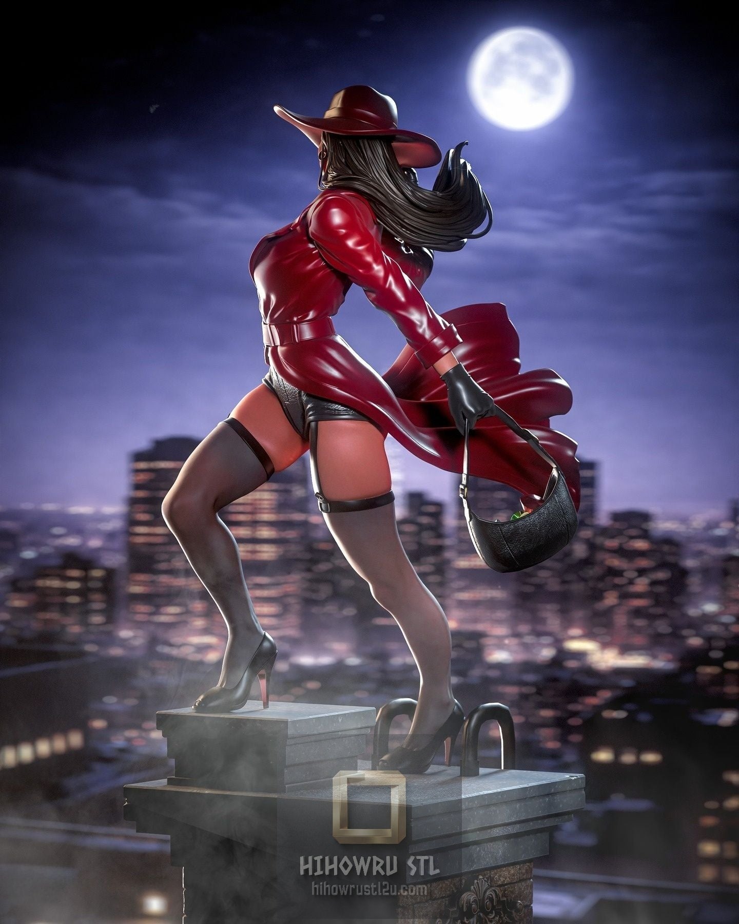 5193 Carmen Sandiego NSFW - STL 3D Print Files