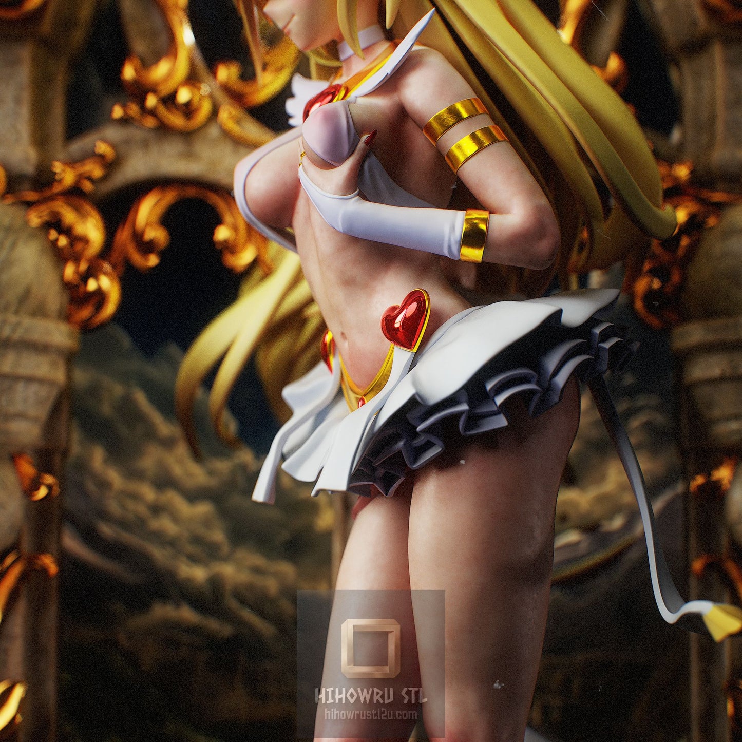 5057 Panty Anarchy NSFW - Panty & Stocking with Garterbelt - STL 3D Print Files