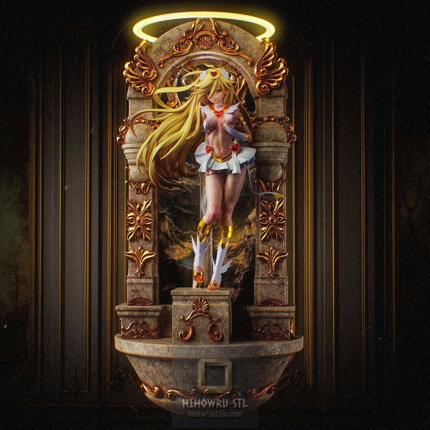 5057 Panty Anarchy NSFW - Panty & Stocking with Garterbelt - STL 3D Print Files