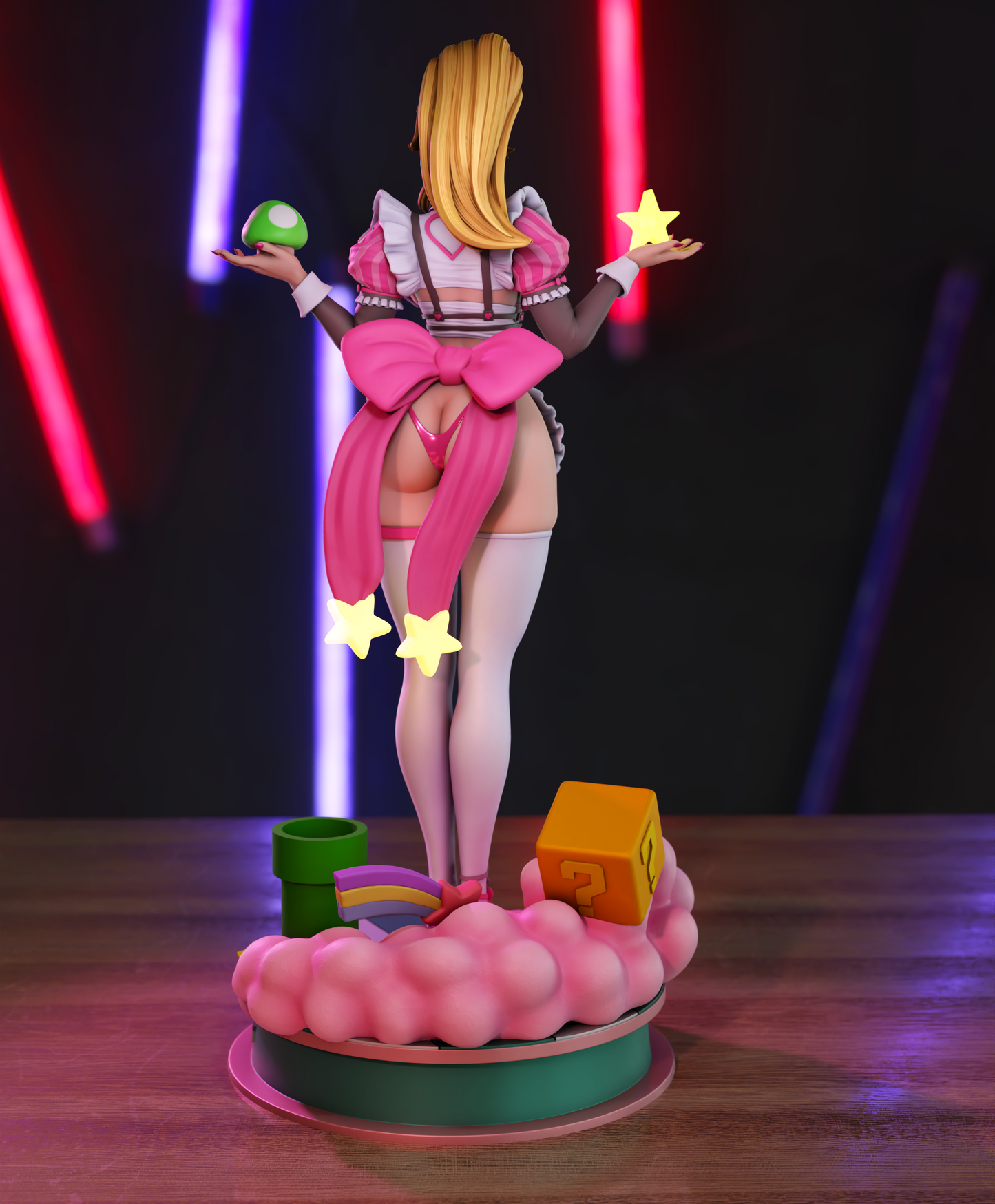 2558 Peach NSFW - Super Mario Bros - STL 3D Print Files