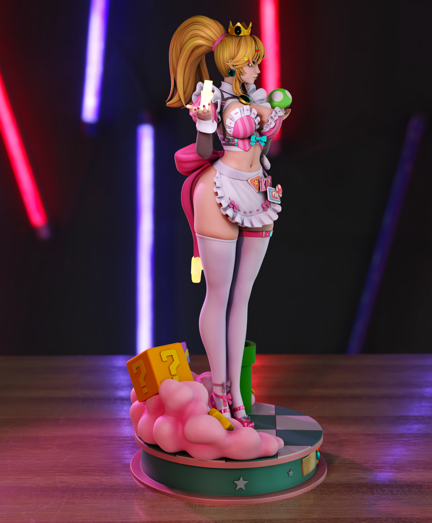 2558 Peach NSFW - Super Mario Bros - STL 3D Print Files