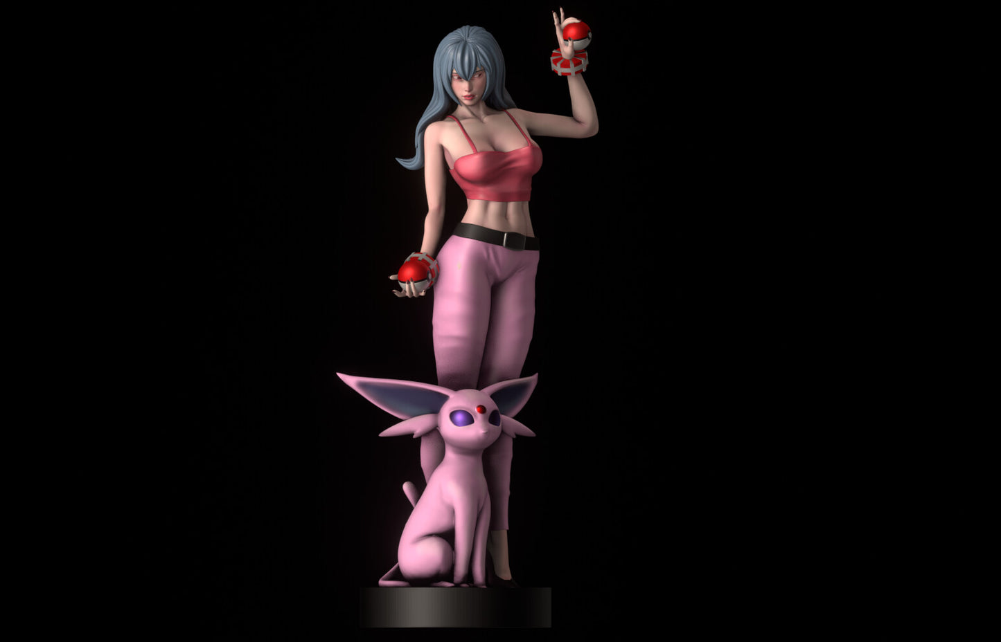 2183 Sabrina NSFW - Pokemon - STL 3D Print Files