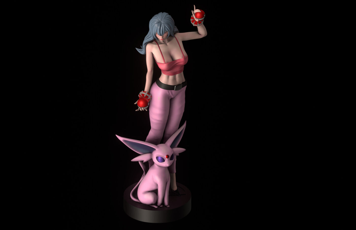 2183 Sabrina NSFW - Pokemon - STL 3D Print Files