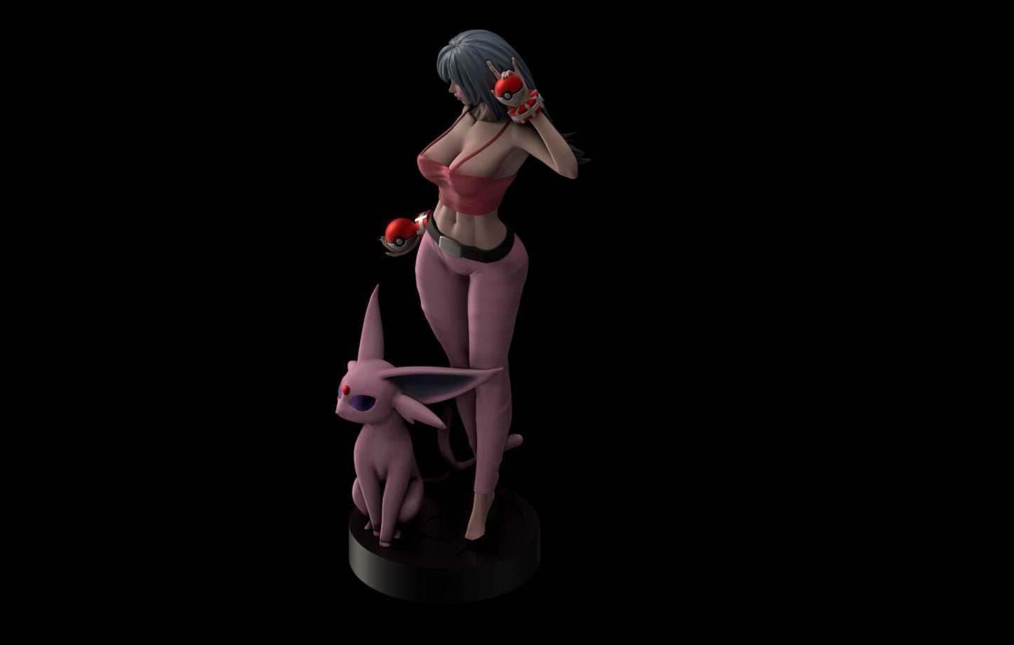 2183 Sabrina NSFW - Pokemon - STL 3D Print Files