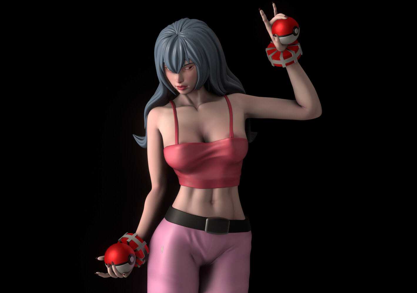 2183 Sabrina NSFW - Pokemon - STL 3D Print Files