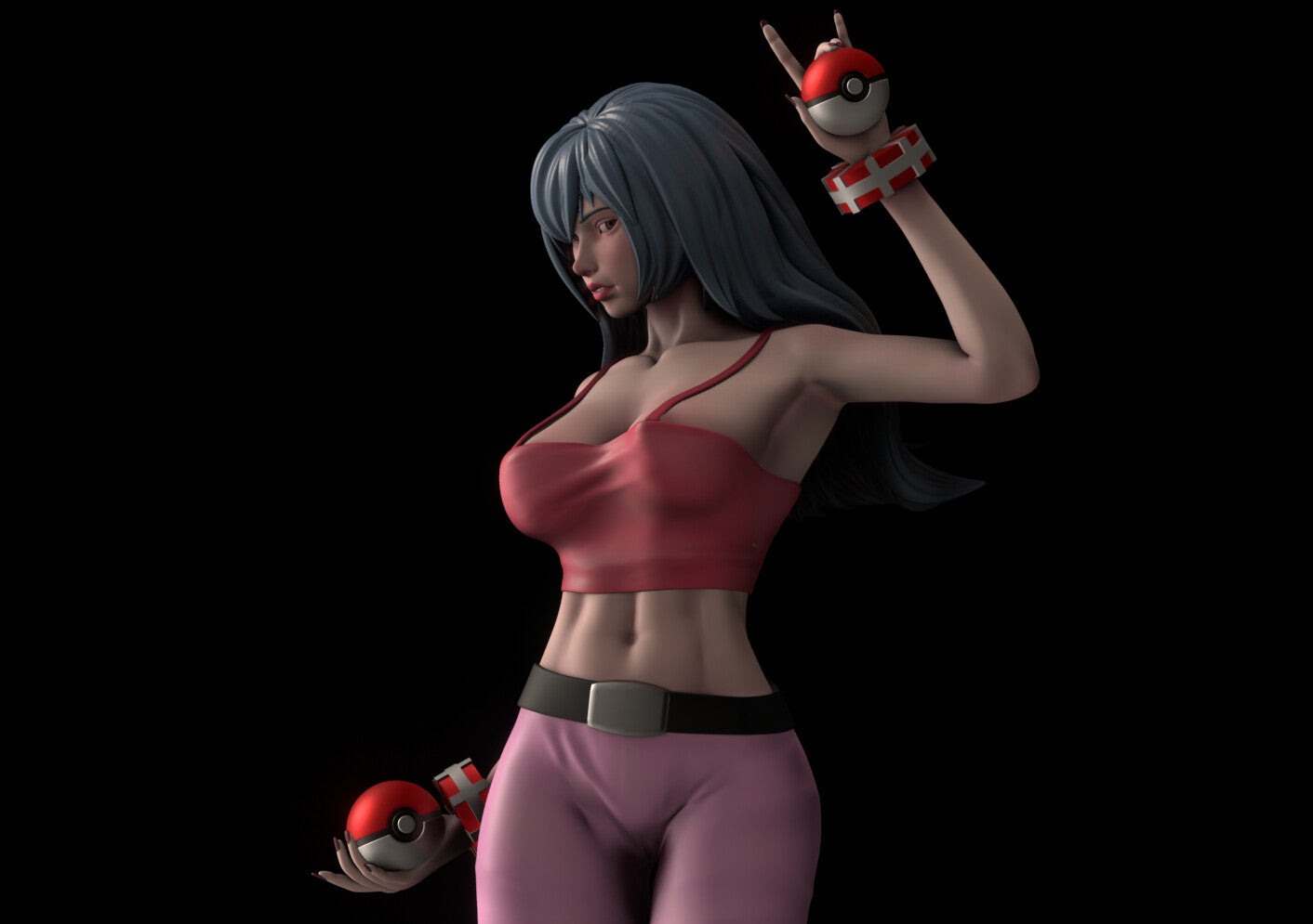 2183 Sabrina NSFW - Pokemon - STL 3D Print Files