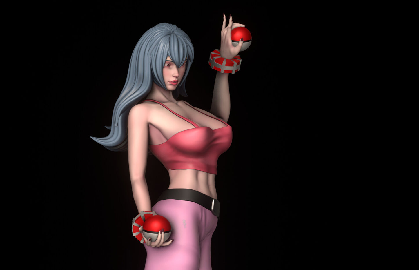 2183 Sabrina NSFW - Pokemon - STL 3D Print Files