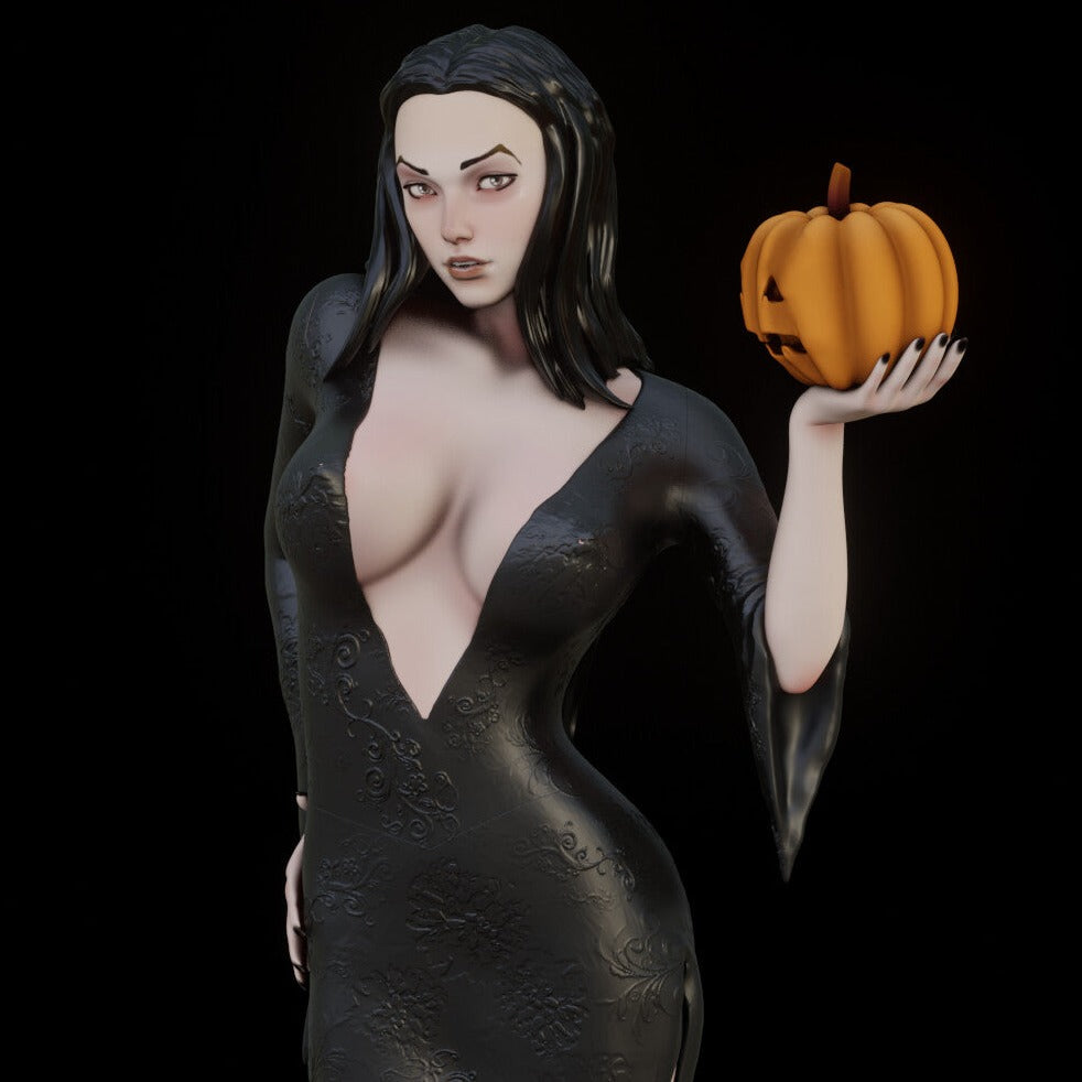 2184 Morticia Addams NSFW - Addams Family - STL 3D Print Files