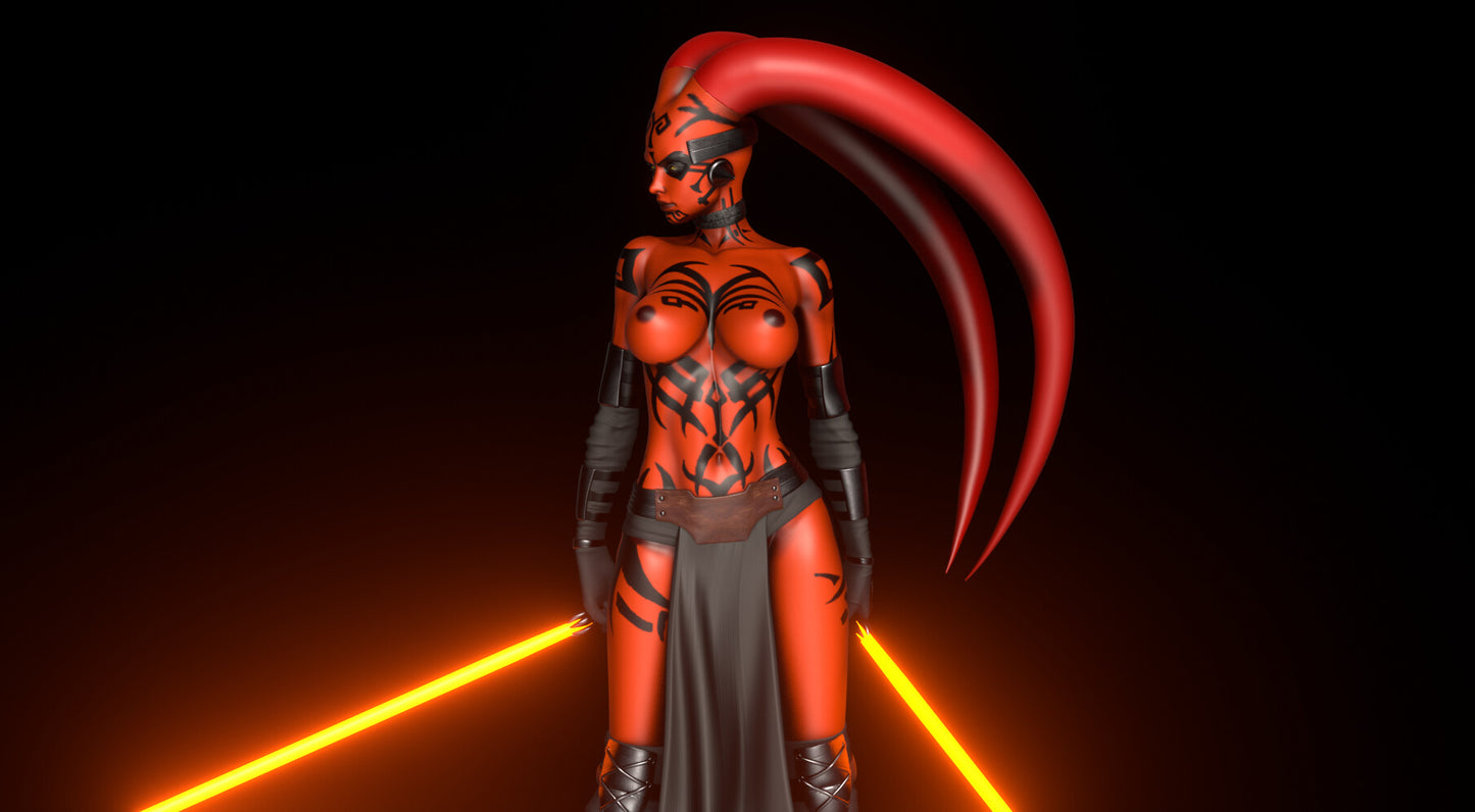 2186 Darth Talon NSFW- Star Wars - STL 3D Print Files