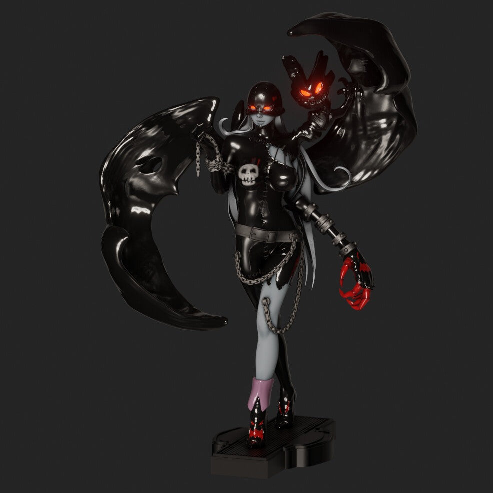 2185 Lady Devimon NSFW - Digimon - STL 3D Print Files