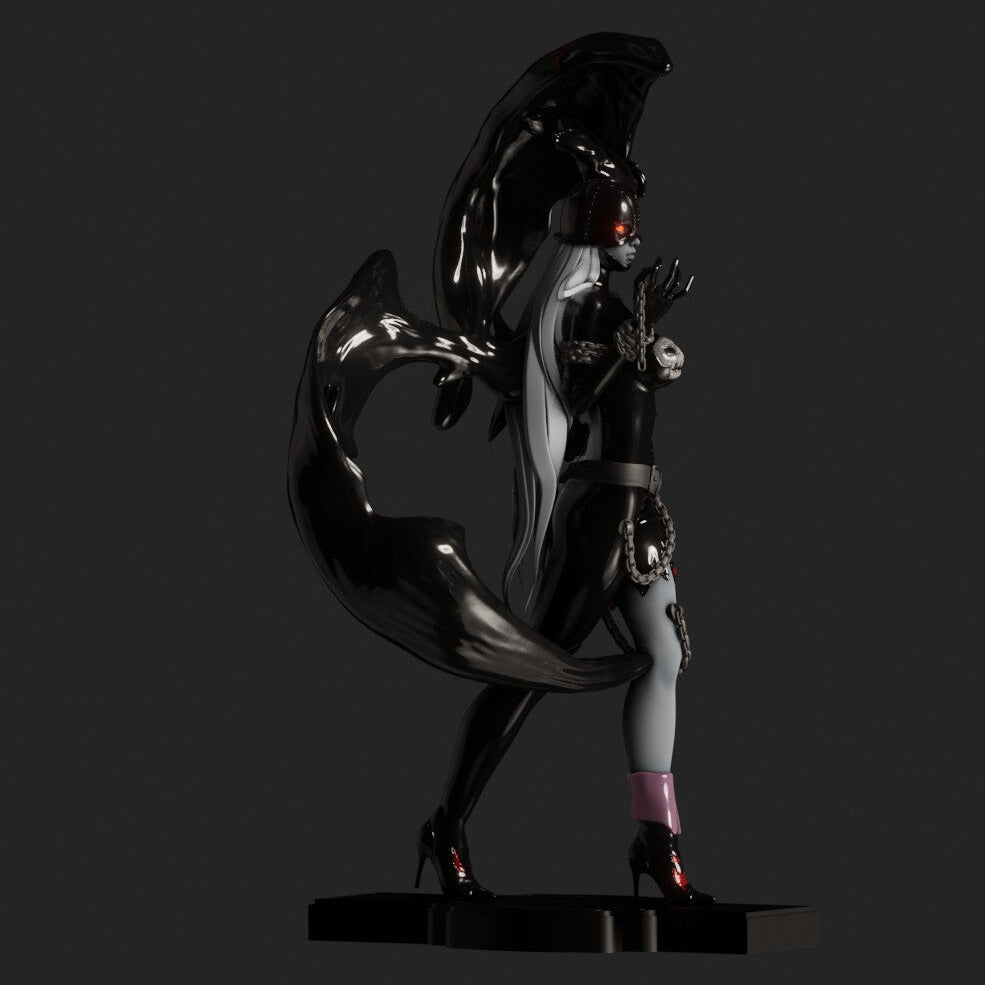 2185 Lady Devimon NSFW - Digimon - STL 3D Print Files