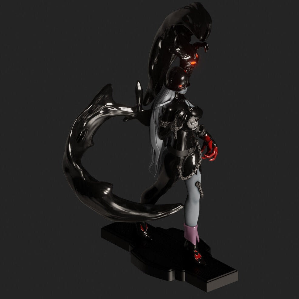 2185 Lady Devimon NSFW - Digimon - STL 3D Print Files