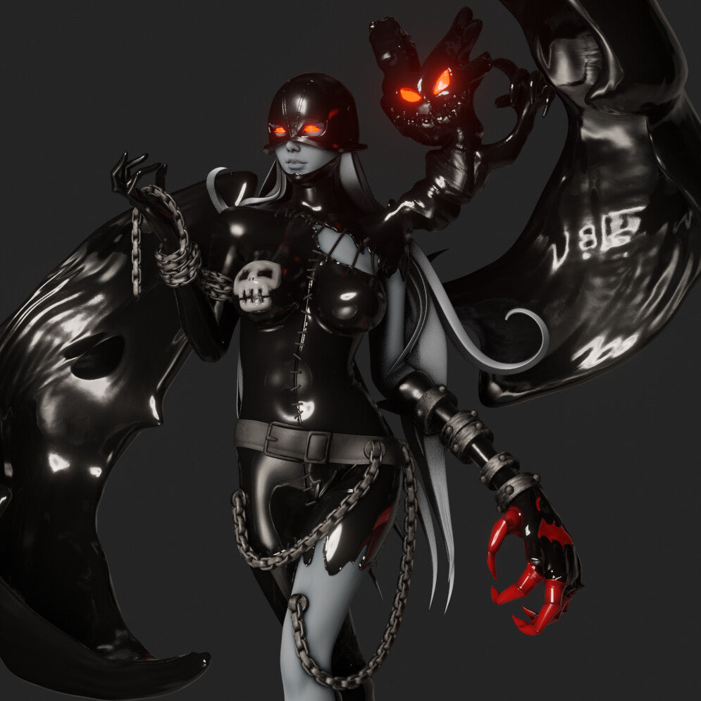 2185 Lady Devimon NSFW - Digimon - STL 3D Print Files