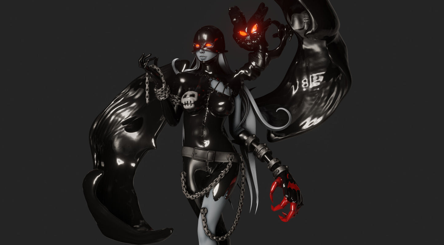 2185 Lady Devimon NSFW - Digimon - STL 3D Print Files