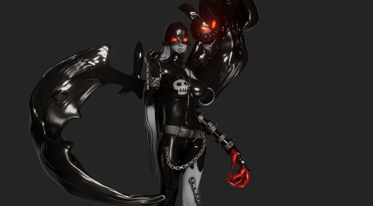 2185 Lady Devimon NSFW - Digimon - STL 3D Print Files