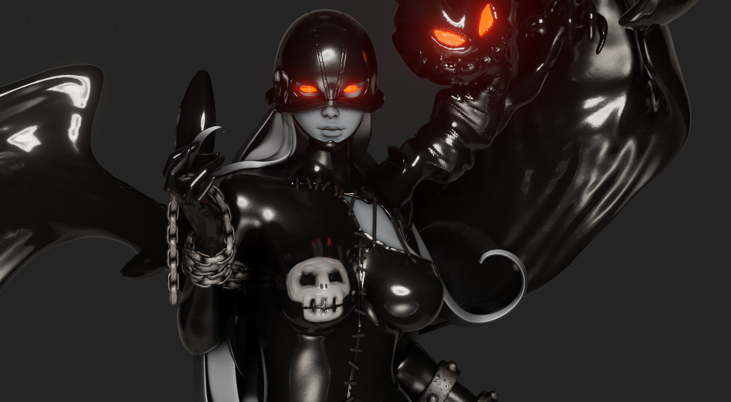 2185 Lady Devimon NSFW - Digimon - STL 3D Print Files