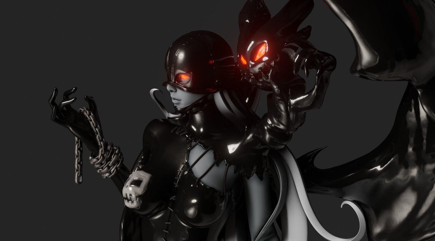 2185 Lady Devimon NSFW - Digimon - STL 3D Print Files