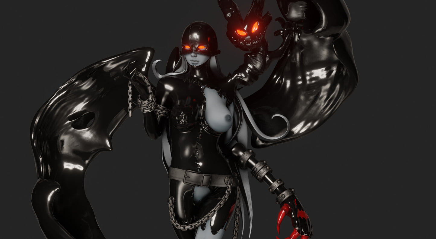 2185 Lady Devimon NSFW - Digimon - STL 3D Print Files