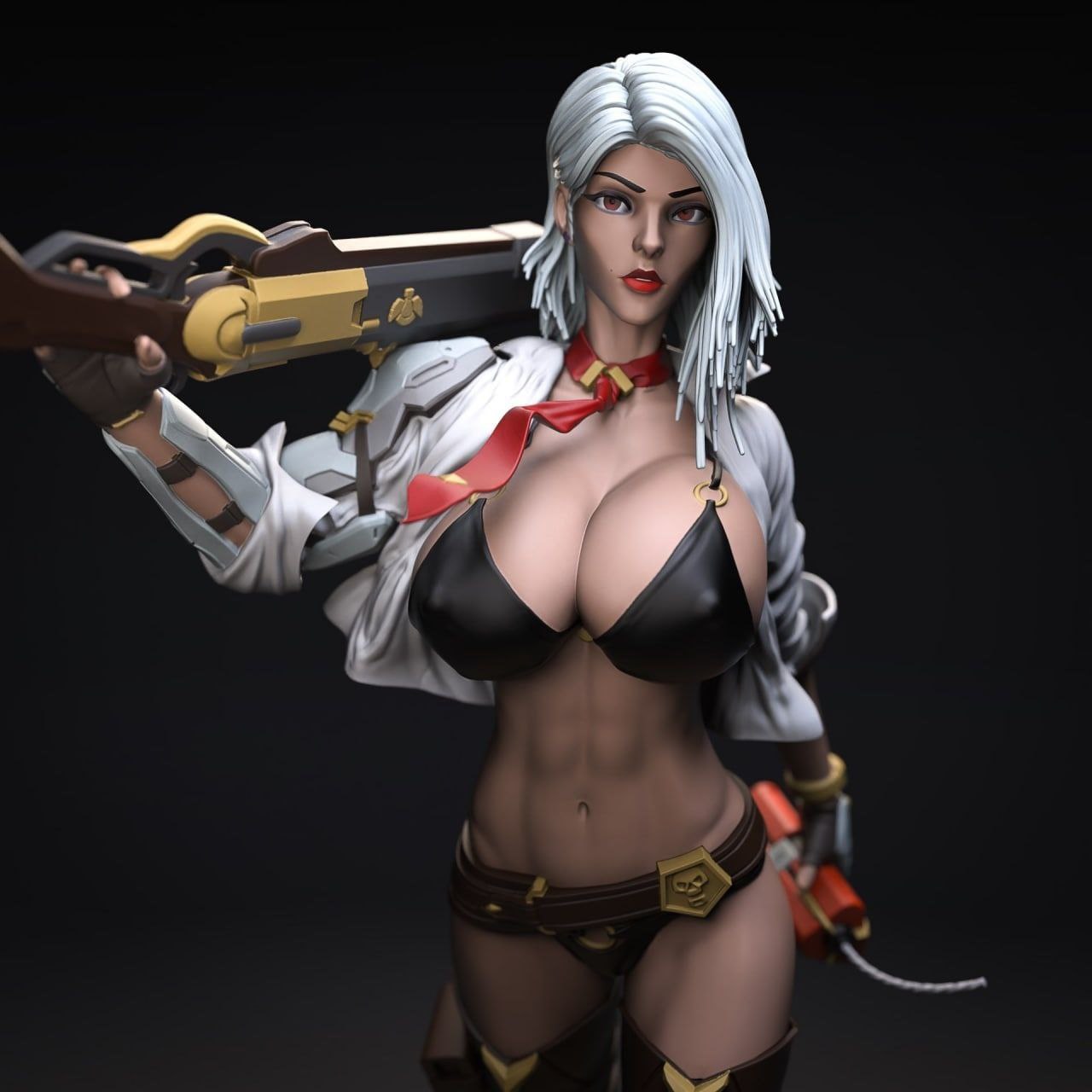 3012 Ashe - Overwatch - STL 3D Print Files