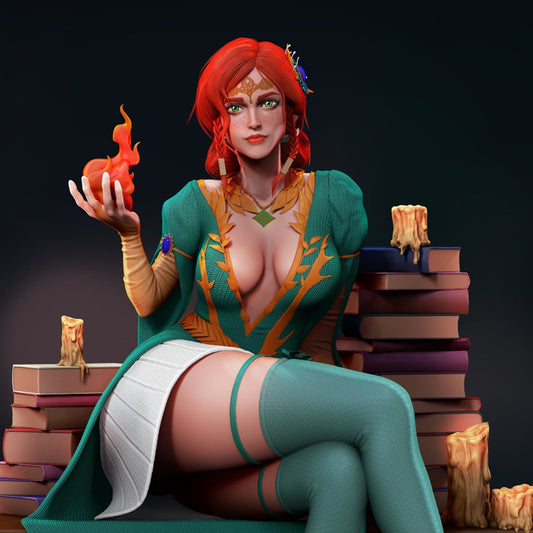 1717 Triss Merigold - Witcher - STL 3D Print Files