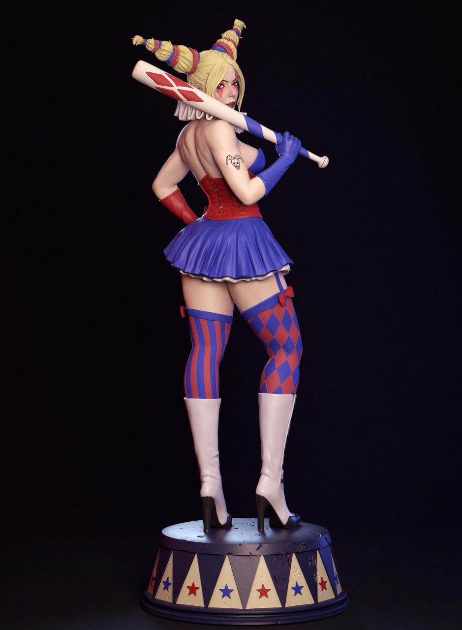 3282 Harley Quinn - DC Comics - STL 3D Print Files