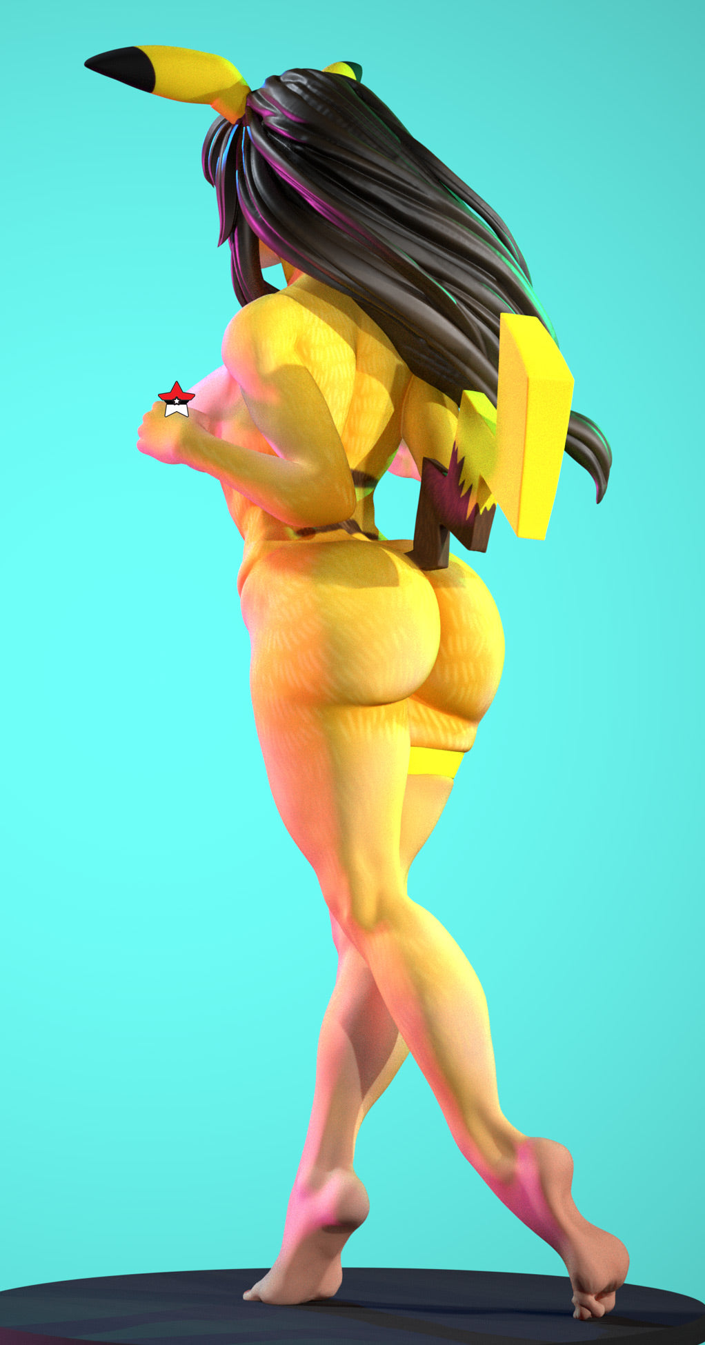 2711 Pikamour NSFW - POKEMON - STL 3D Print Files