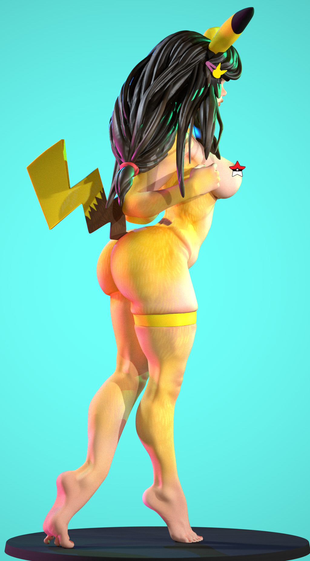 2711 Pikamour NSFW - POKEMON - STL 3D Print Files
