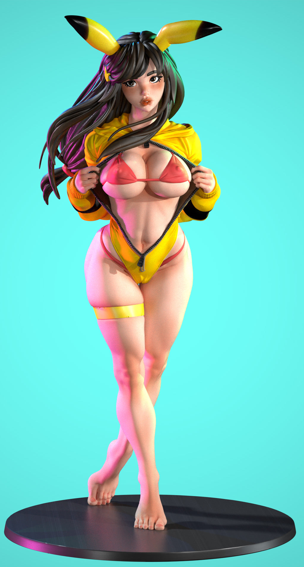 2711 Pikamour NSFW - POKEMON - STL 3D Print Files