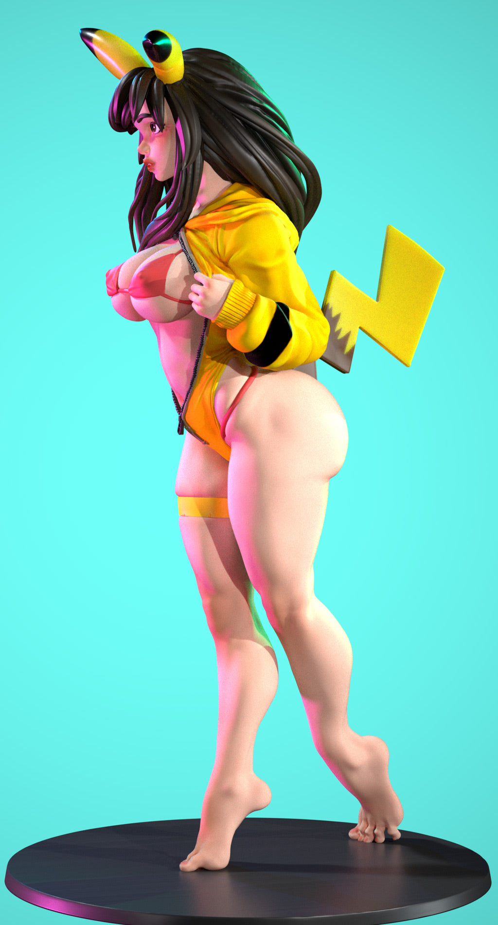 2711 Pikamour NSFW - POKEMON - STL 3D Print Files