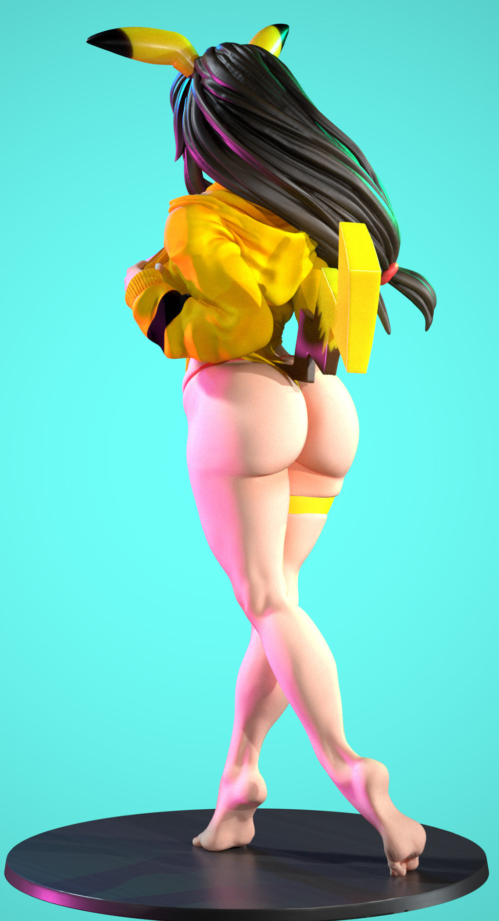 2711 Pikamour NSFW - POKEMON - STL 3D Print Files