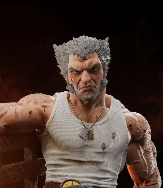 4093 Logan - WOLVERINE - STL 3D Print Files