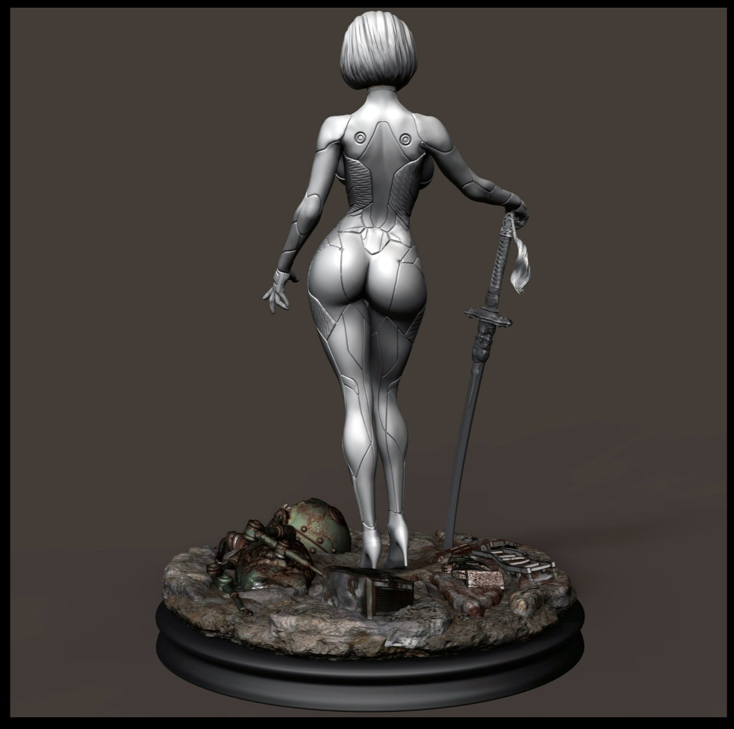 1782 2B - Nier: Automata - STL 3D Print Files