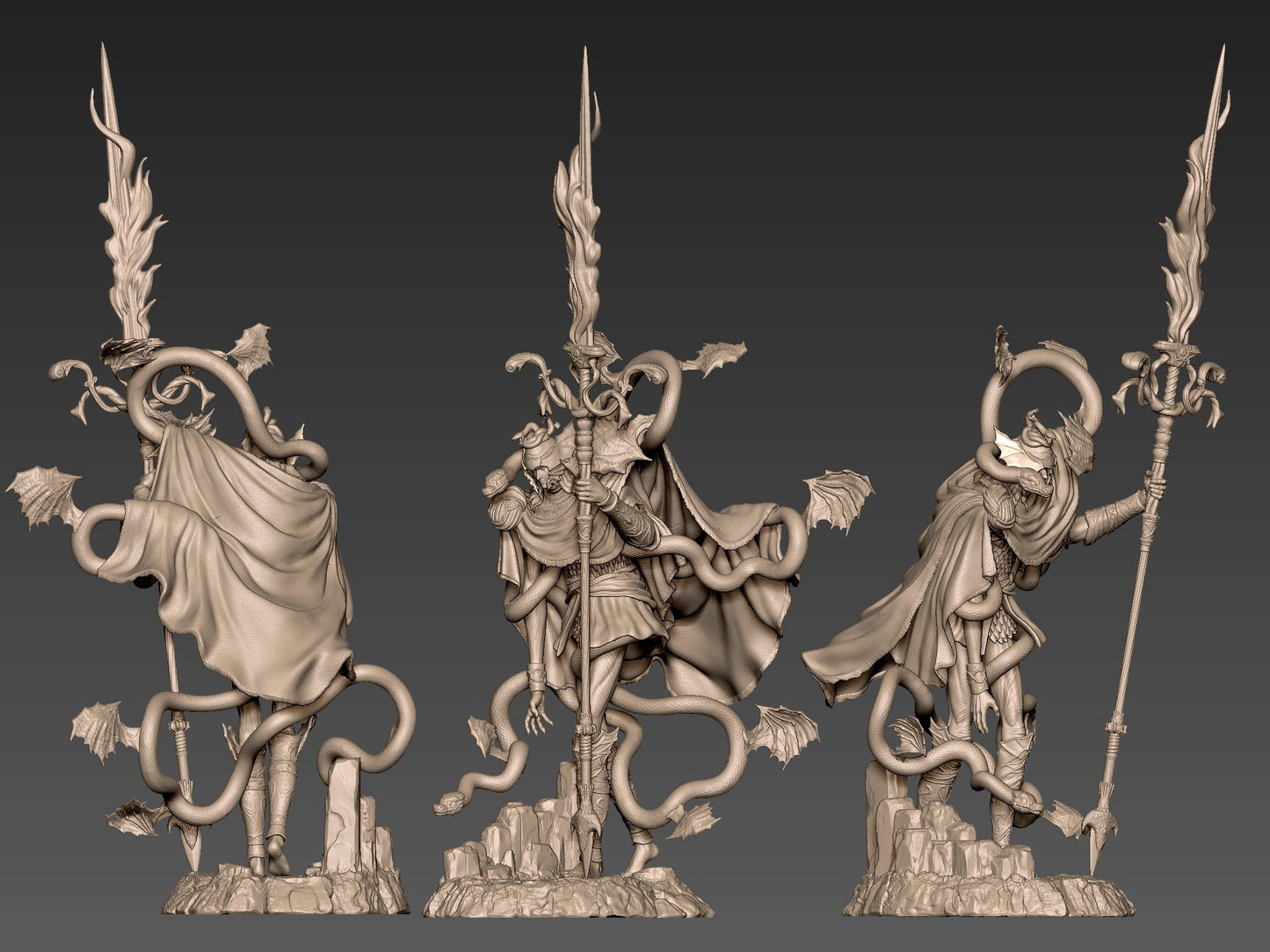 3124 Messmer the Impaler - Elden Ring - STL 3D Print Files