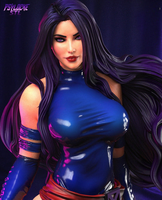 3503 Psylocke - X-men - STL 3D Print Files