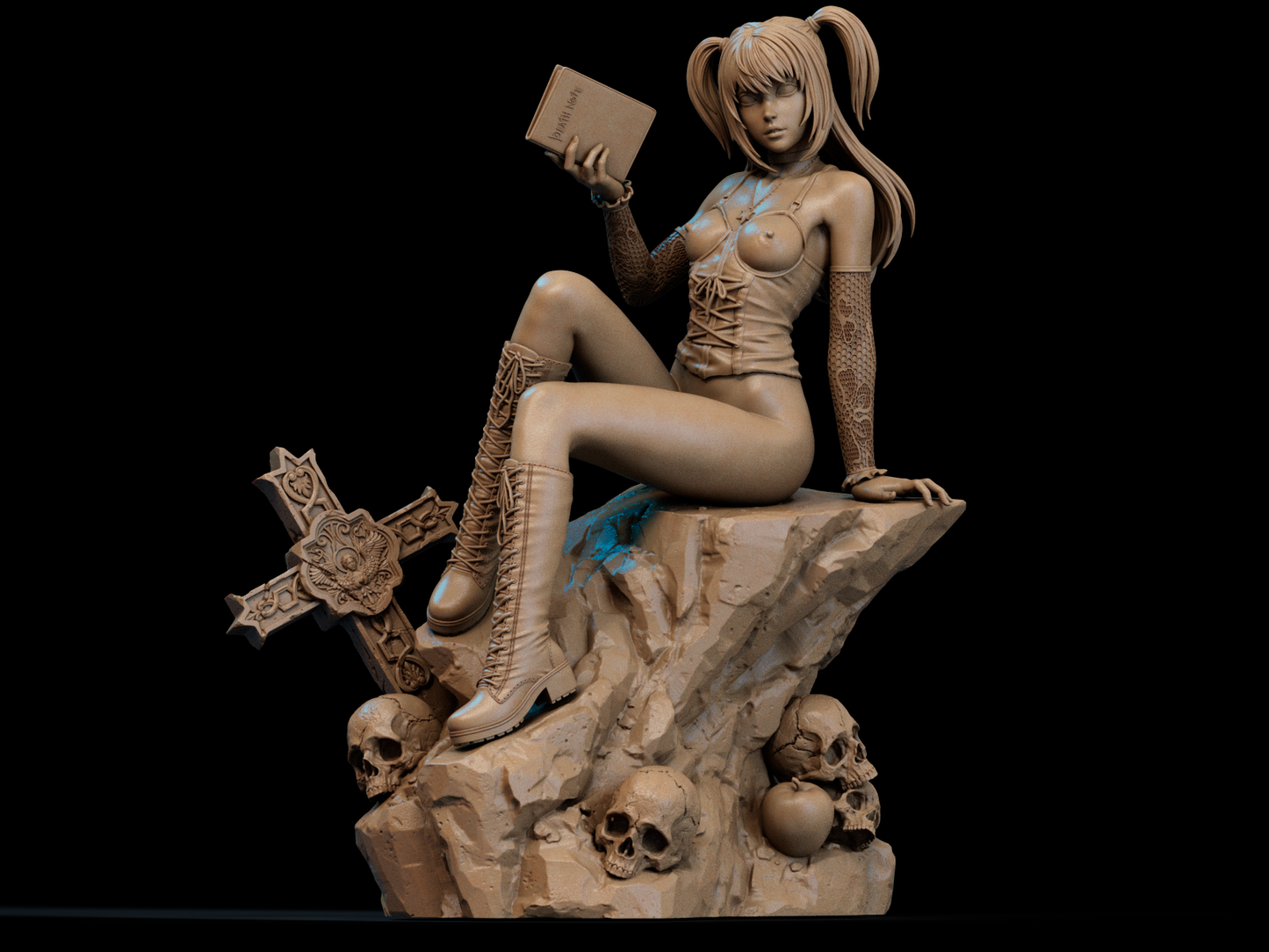 3112 Misa Amane NSFW - Death Note - STL 3D Print Files