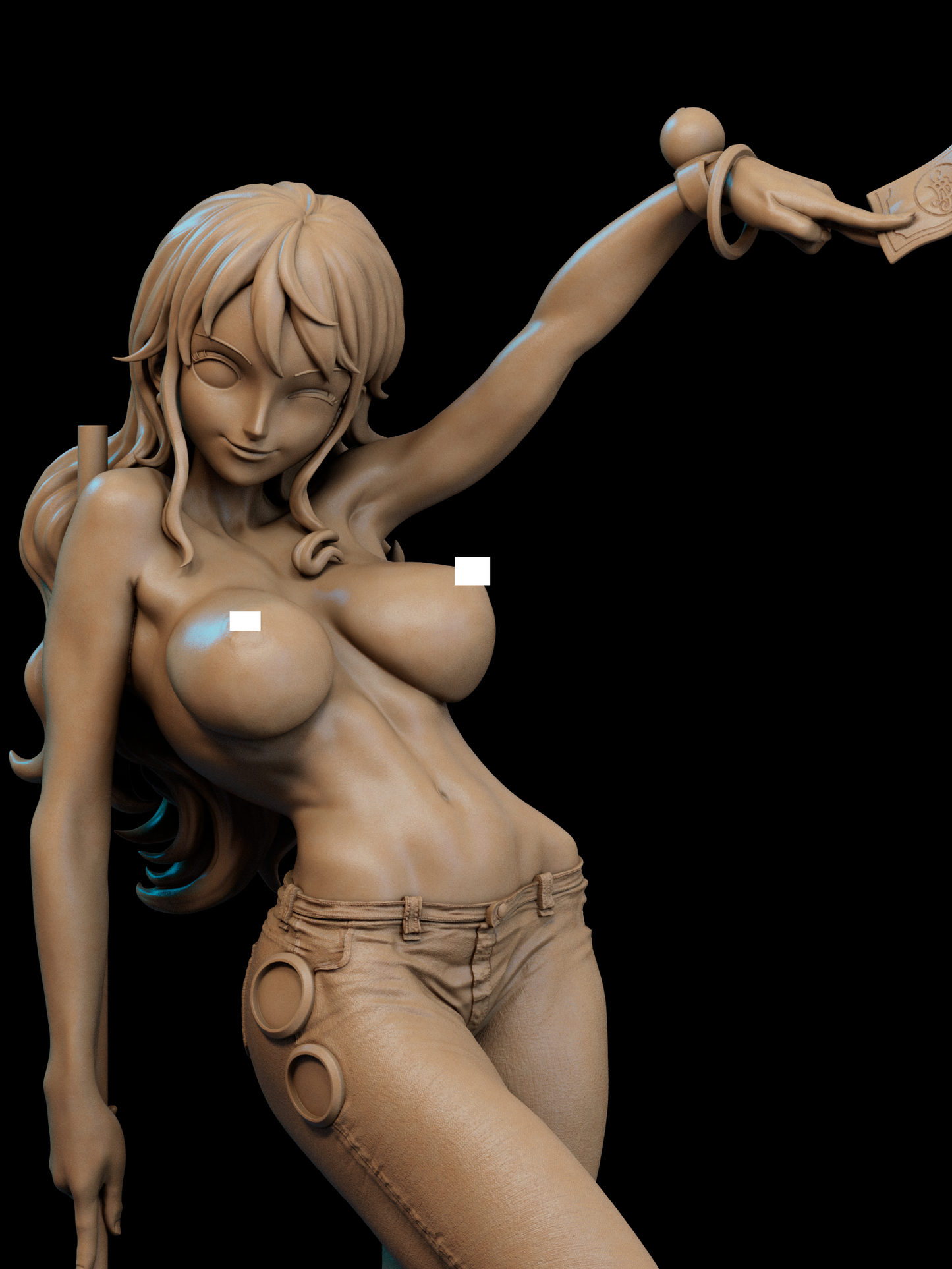 3384 Nami NSFW - One Piece - STL 3D Print Files