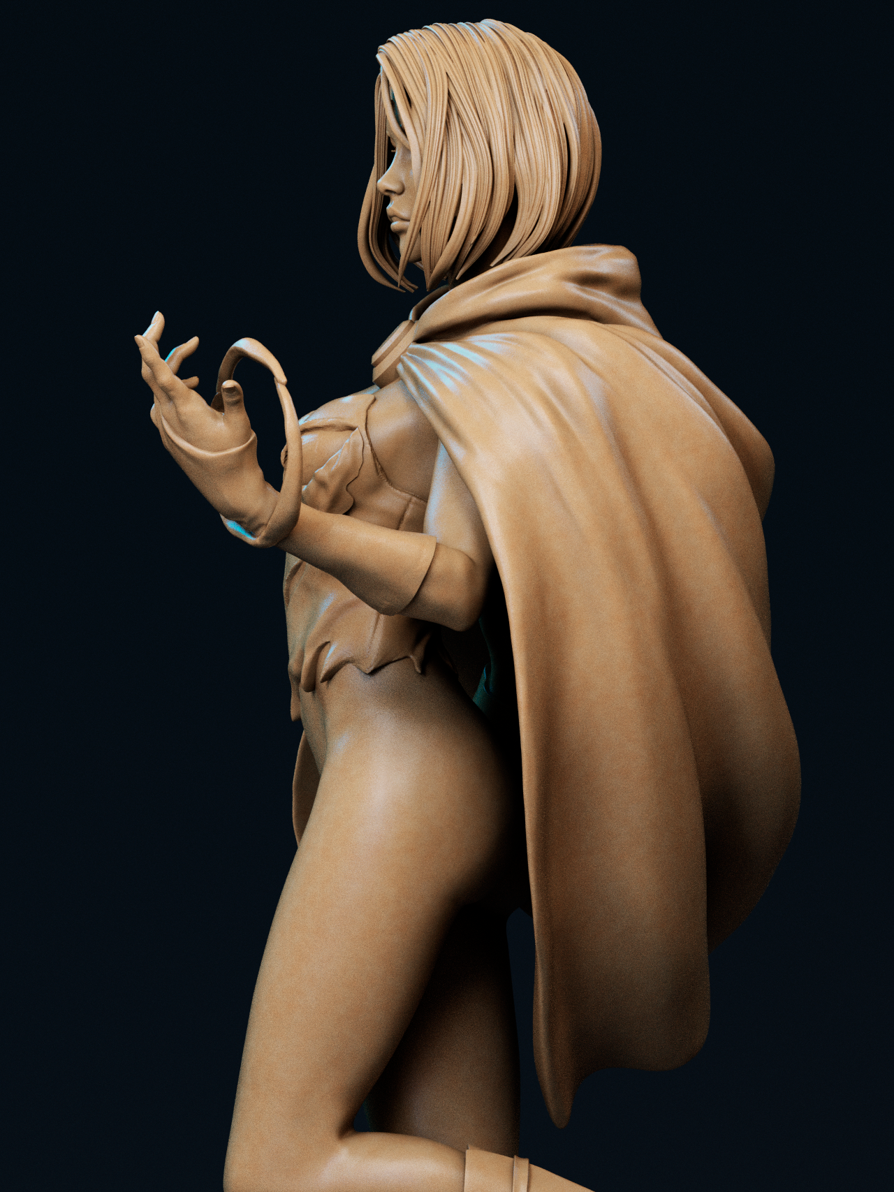 1640 Raven NSFW - DC Comics - STL 3D Print Files 2