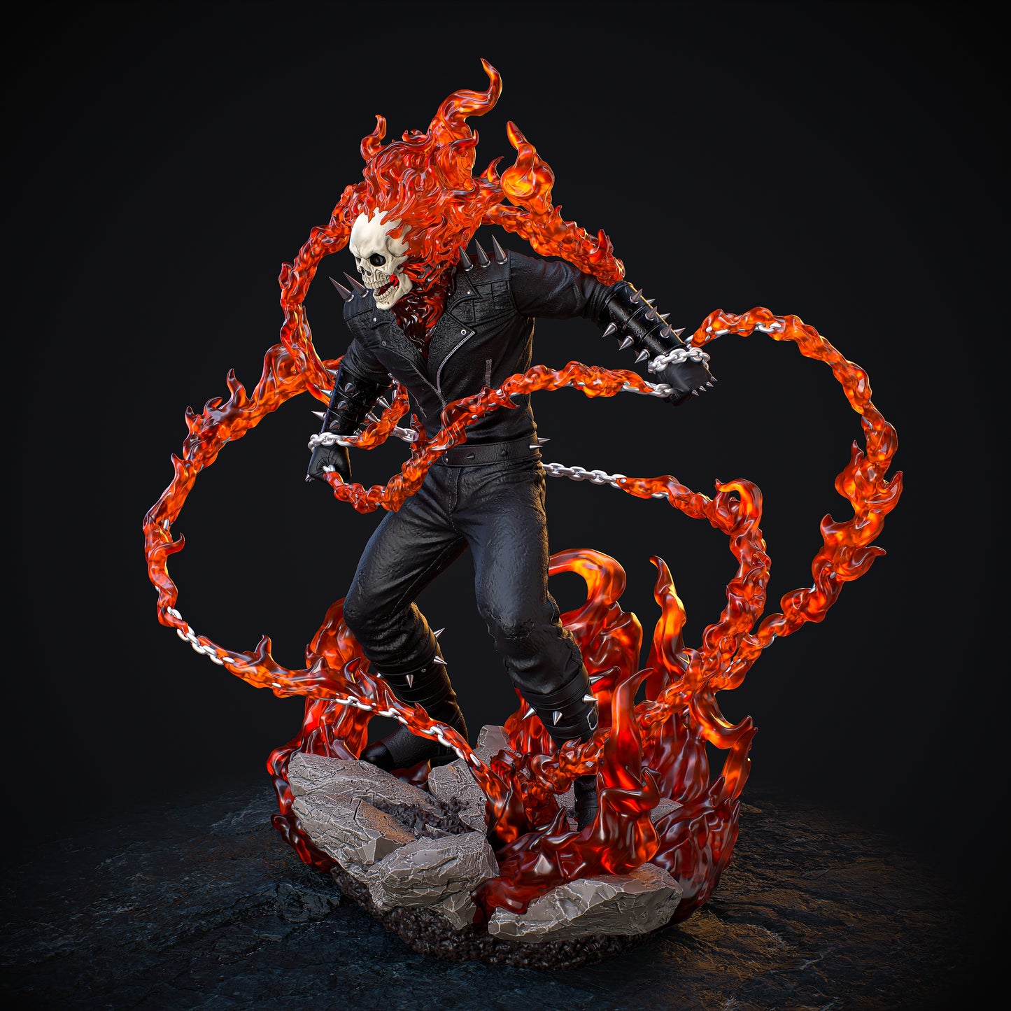 1897 Ghost Rider - Marvel Comics - STL 3D Print Files