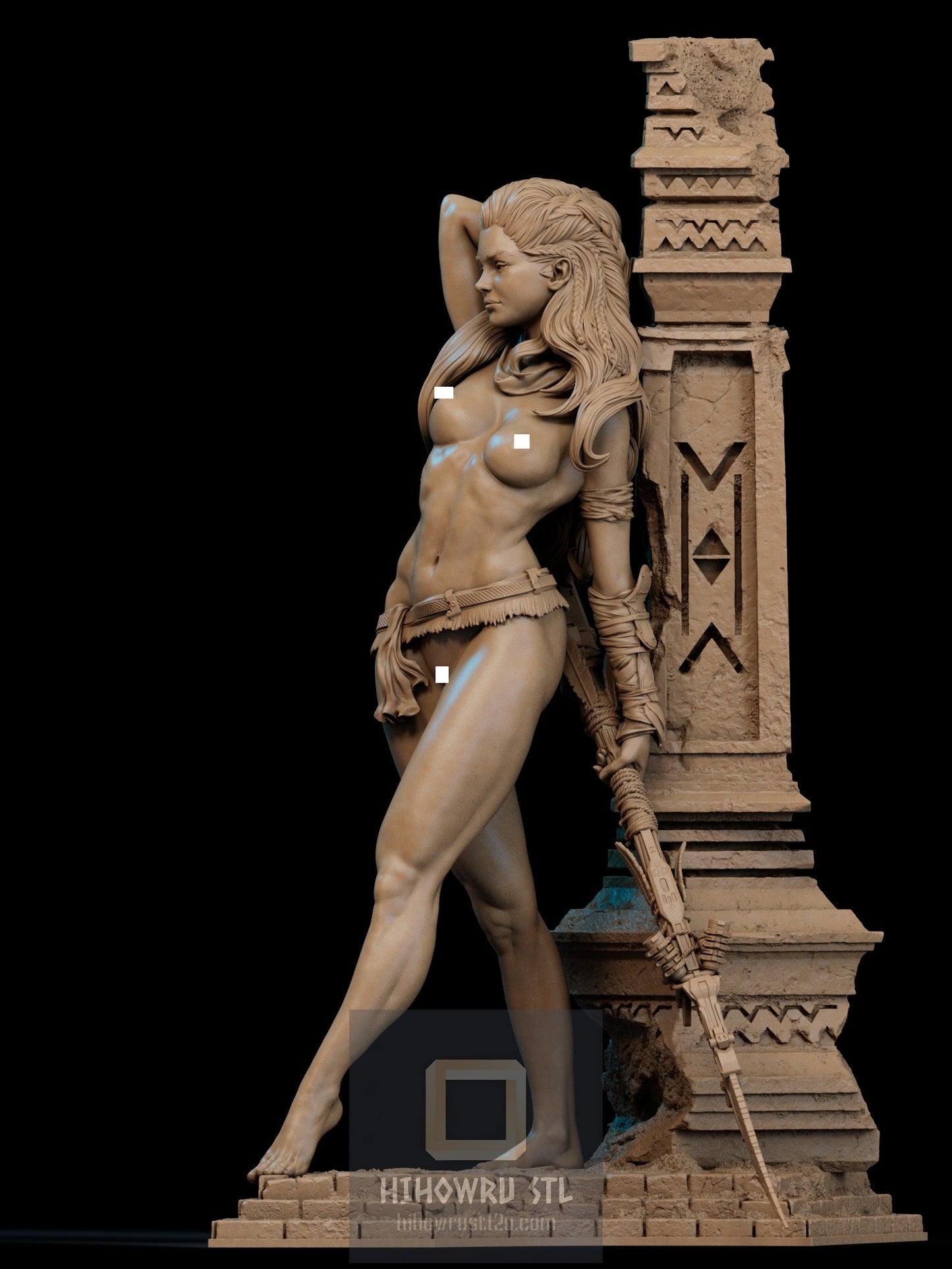 4666 Aloy NSFW - Horizon Zero Dawn - STL 3D Print Files