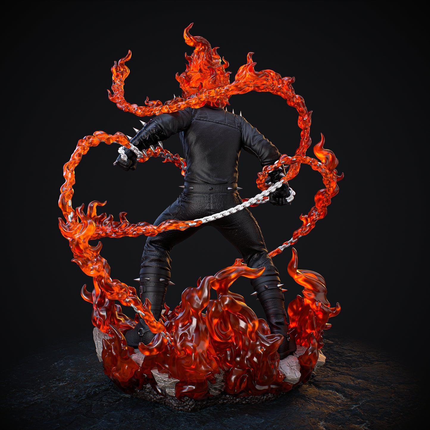 1897 Ghost Rider - Marvel Comics - STL 3D Print Files