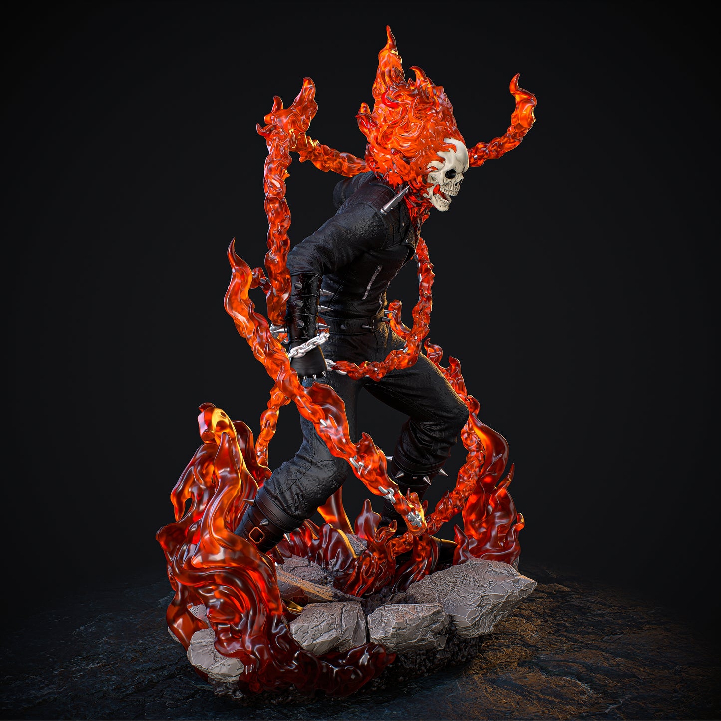 1897 Ghost Rider - Marvel Comics - STL 3D Print Files