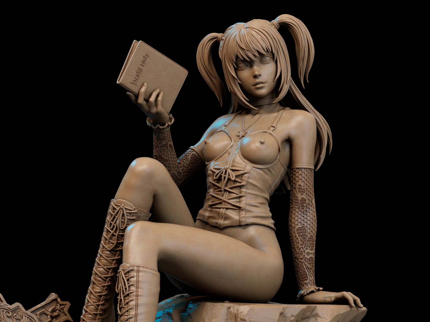 3112 Misa Amane NSFW - Death Note - STL 3D Print Files