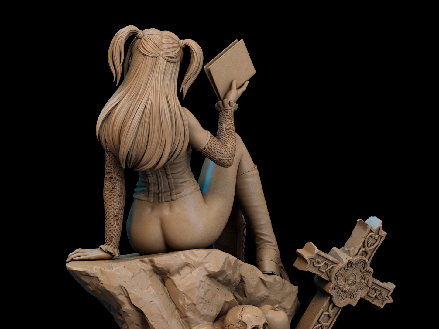 3112 Misa Amane NSFW - Death Note - STL 3D Print Files