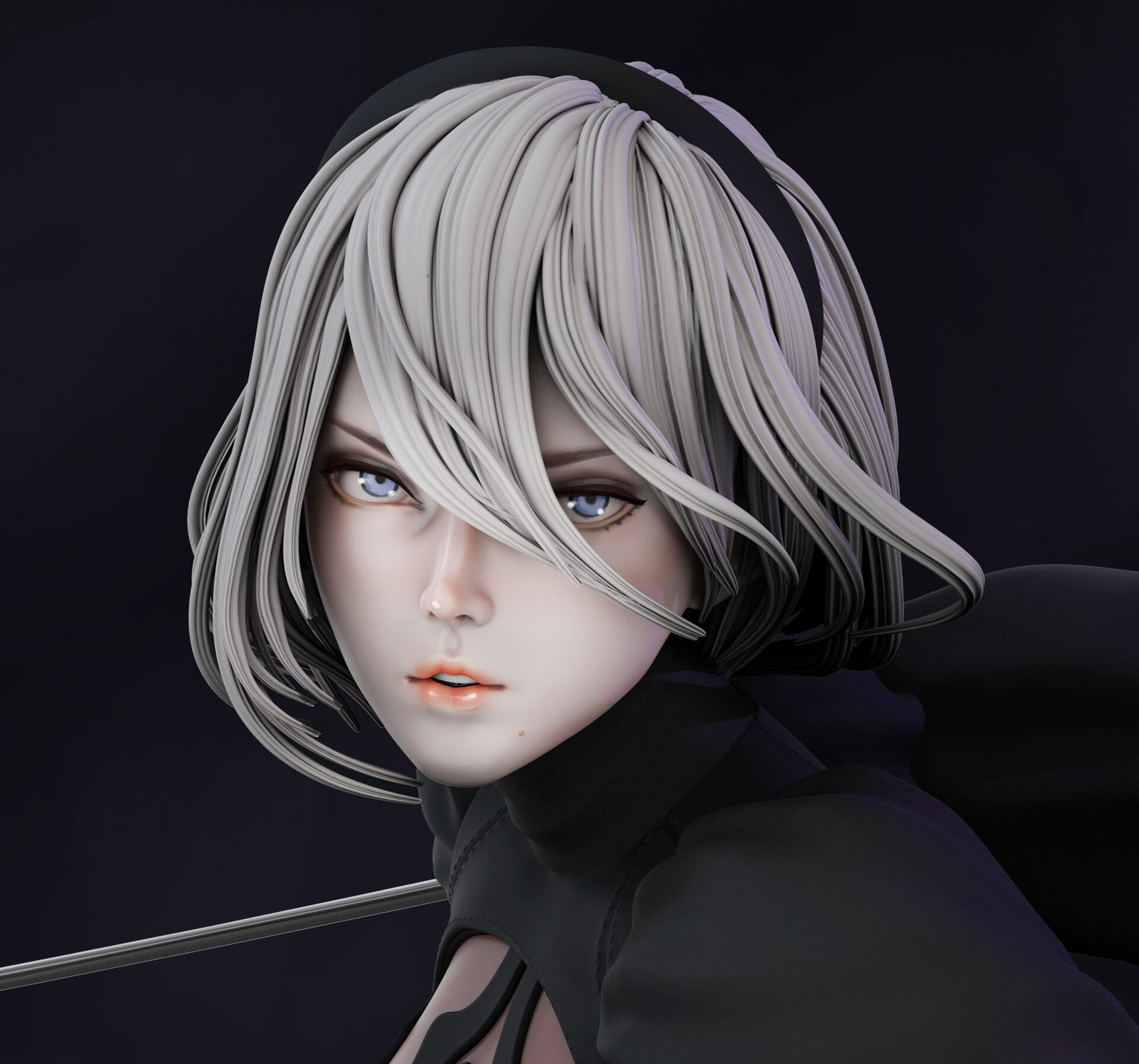 1667 2B - Nier Automata - STL 3D Print Files